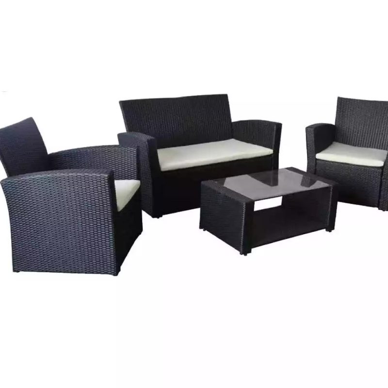 set mobilier de gradina Brantford cu 4 piese ratan