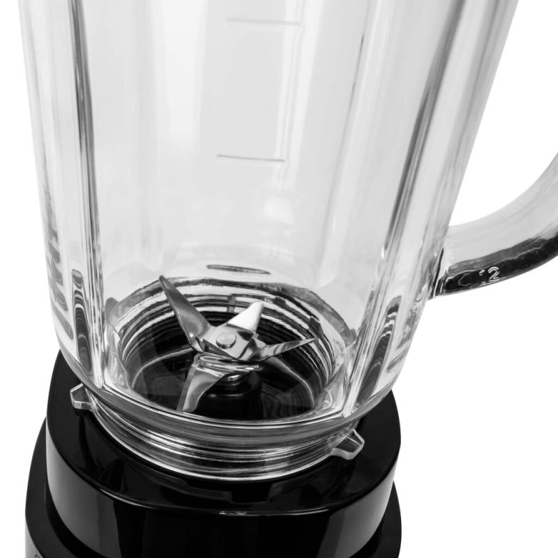 Blender de bucatarie multifunctional cu cana din sticla si 3 pahare