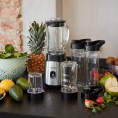 Blender-de-bucatarie-multifunctional-cu-cana-si-3-pahare-pentru smoothie