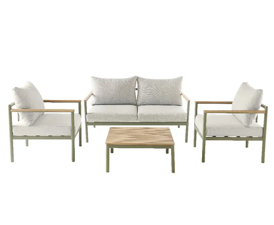 set-mobilier-gradina-verde-masa-scaune-canapea